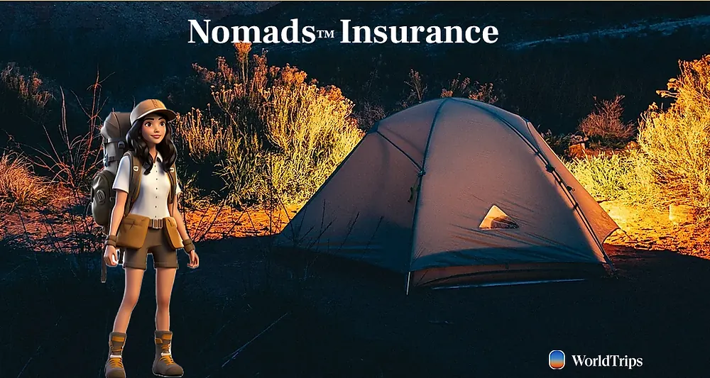 Escenario de viaje para Atlas Nomads para trabajadores remotos y viajeros globales
